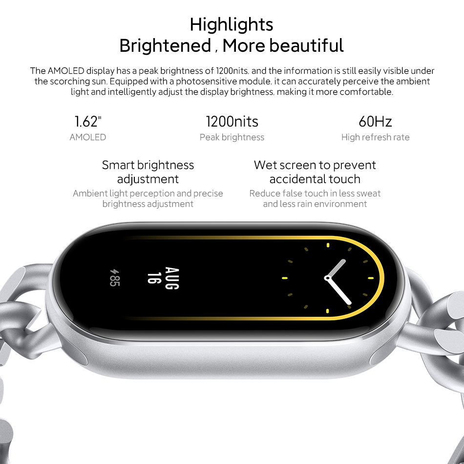 سوار شاومي مي باند 9 الذكي بشا - مراجعة Health Wellness Bracelet وسعره