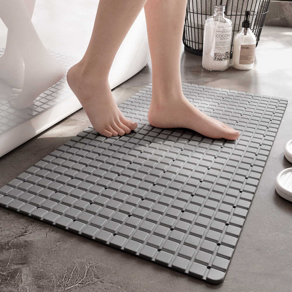 1 قطعة حصيرة حمام PVC غير قابل - مراجعة Bamboo Bath Mat وسعره