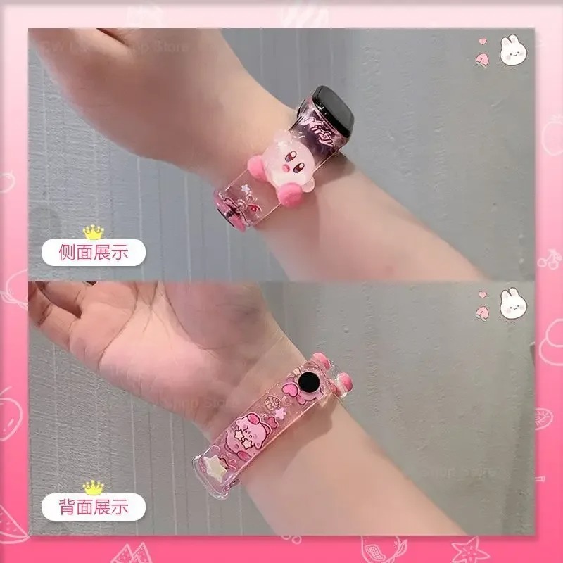 حزام كيربي اللطيف لساعة شاومي  - مراجعة Health Wellness Bracelet وسعره